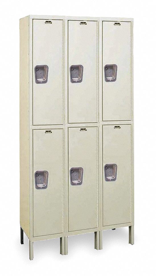 K4124 Wrdrb Lckr 2x3Lckr Tan 78 x45 x18 Assm