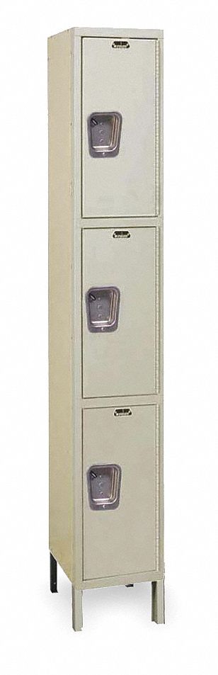 K4119 Lckr 3x1Lckr Tan 78 x12 x18 UnAssm
