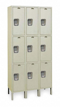 K4126 Wrdrb Lckr 3x3Lckr Tan 78 x36 x12 Assm