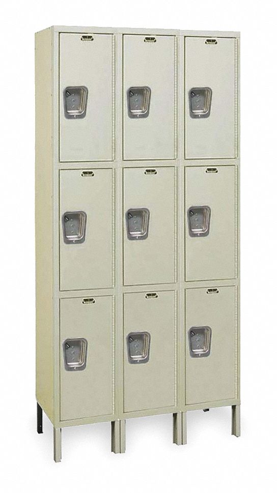 K4127 Wrdrb Lckr 3x3Lckr Tan 78 x36 x15 Assm