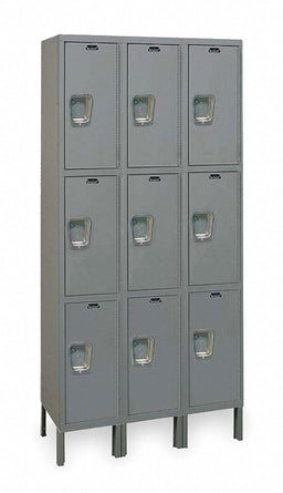K4135 Lckr 3x3Lckr Drk Gry 78 x36 x12 UnAssm