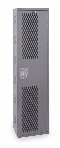 Wrdrb Lckr 1x1Lckr Gray 72 x12 x12 Assm