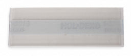 Label Holder Clear Plastic Slide-In