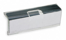 Label Holder Clear Plastic Slide-In
