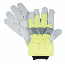 D1687 Cold Protection Gloves M Hi Vis Green PR