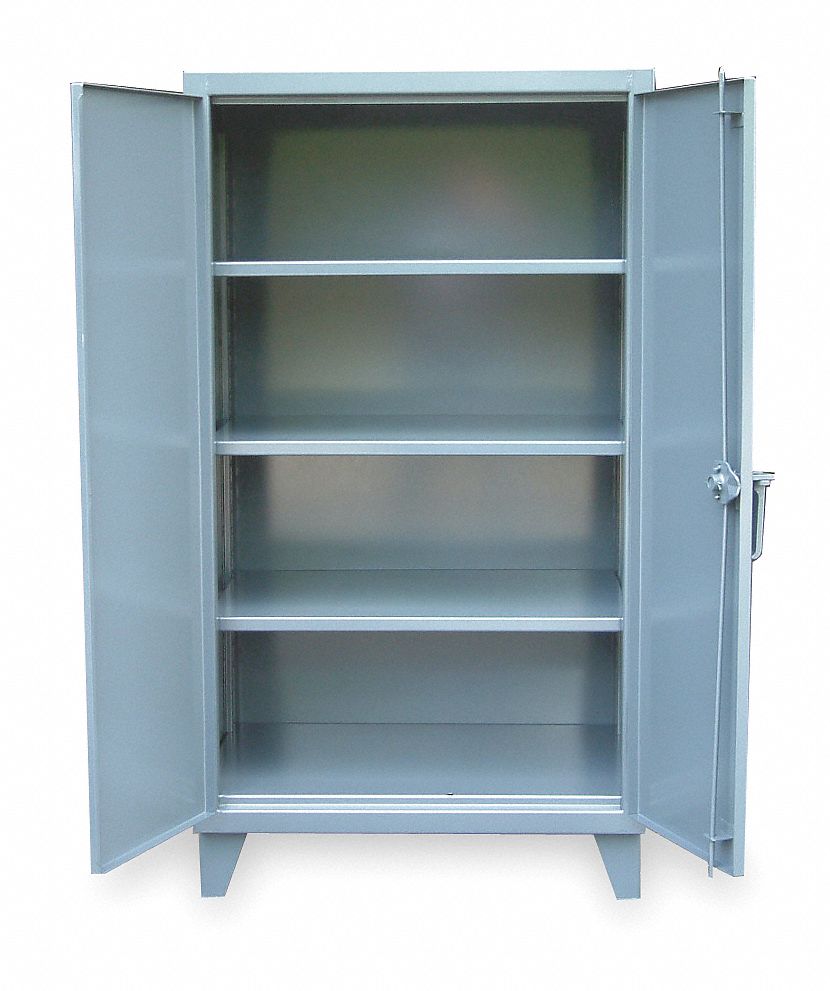 Strg Cab 60 x72 x24 DrkGry 3Shlv