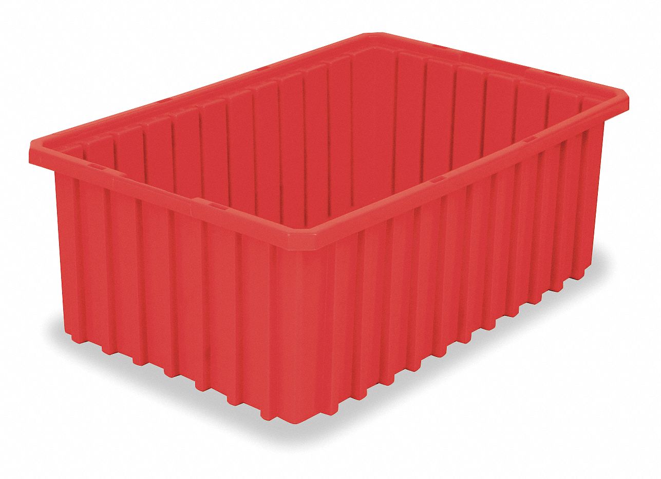 F8518 Divider Box Red Polymer 18