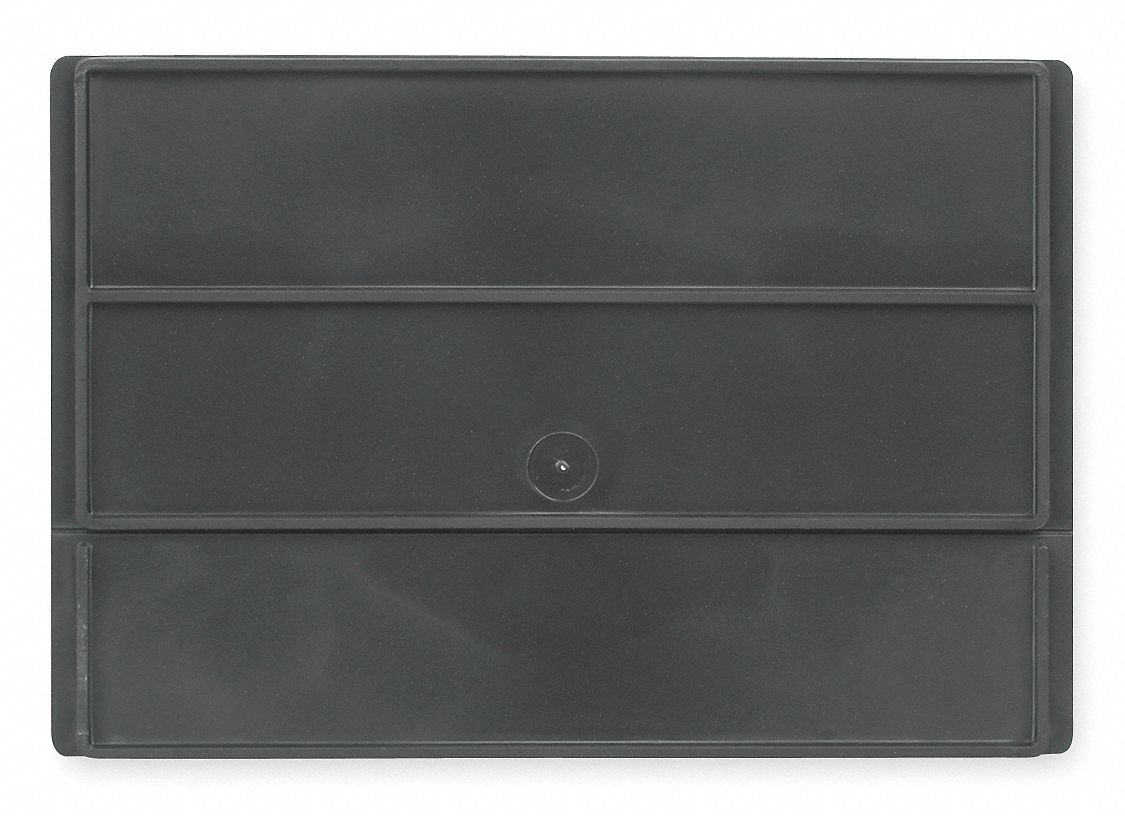 Divider 7 3/8 in Black 6 PK6