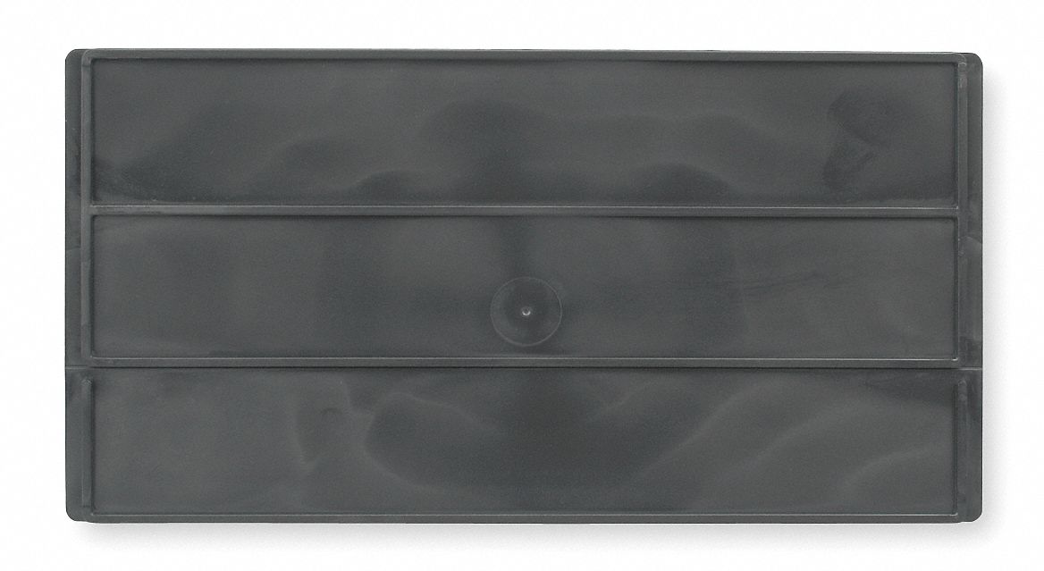Divider 10 1/8 in Black 6 PK6