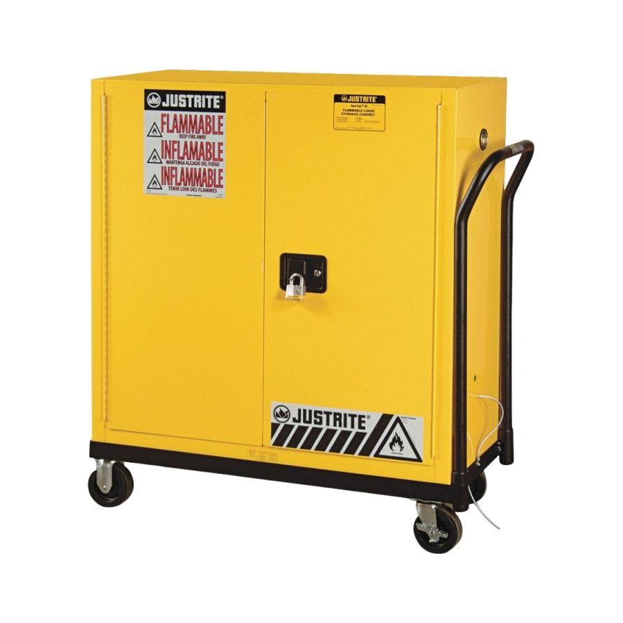 Cabinet Rolling Cart Steel 43-1/4 in W