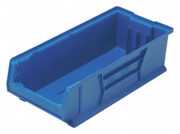 F8433 Bin Blue Polypropylene 7 in