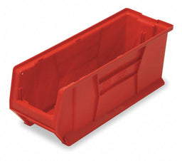 Bin Red Polypropylene 9 in