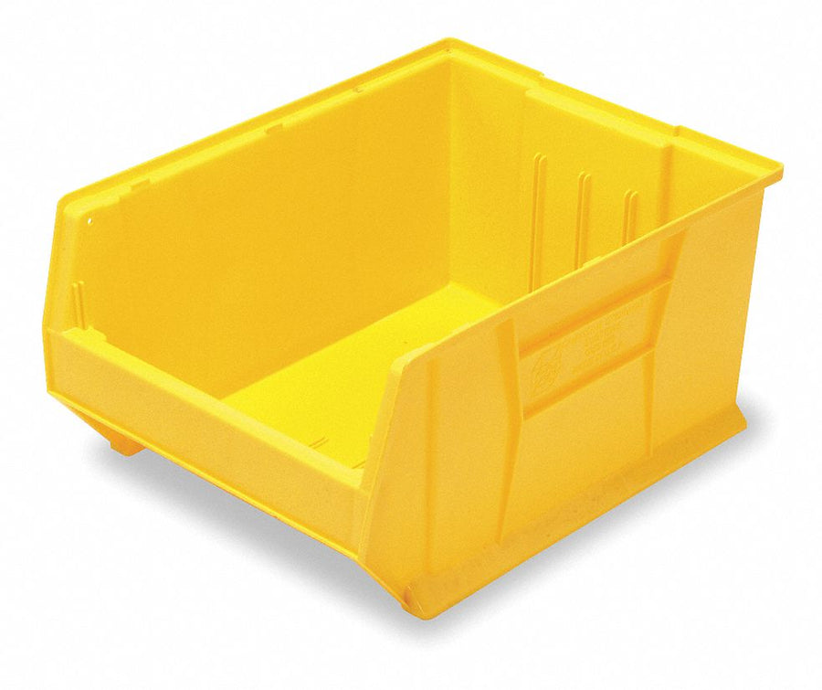 E4449 Bin Yellow Polypropylene 12 in