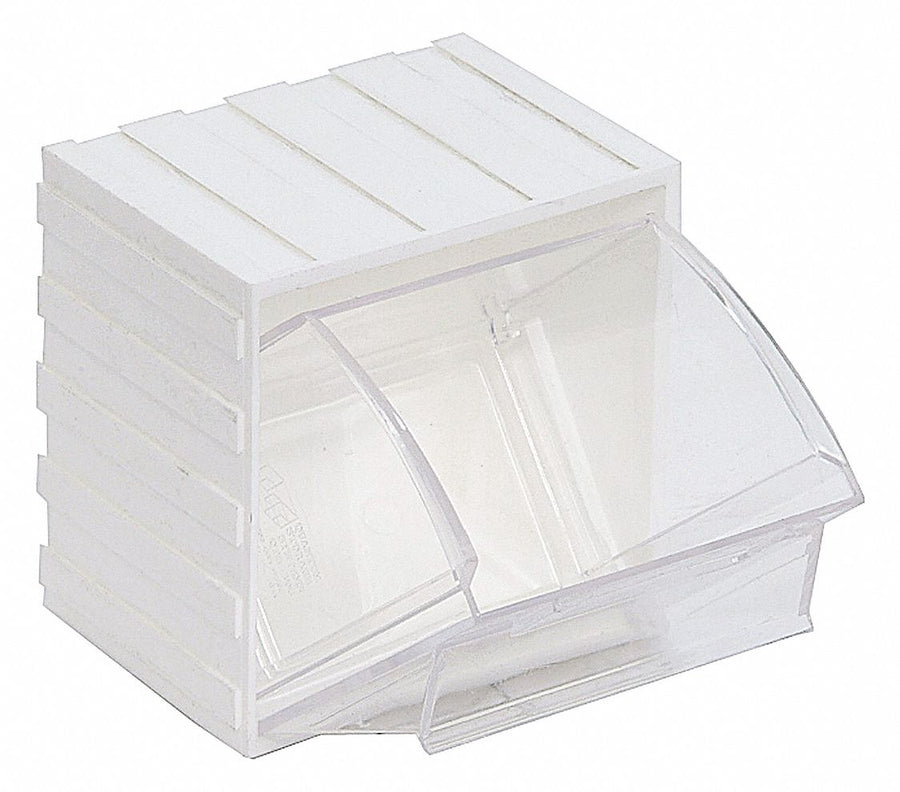 F8472 Indv Tip-Out Bin White Unf 4 1/4 in