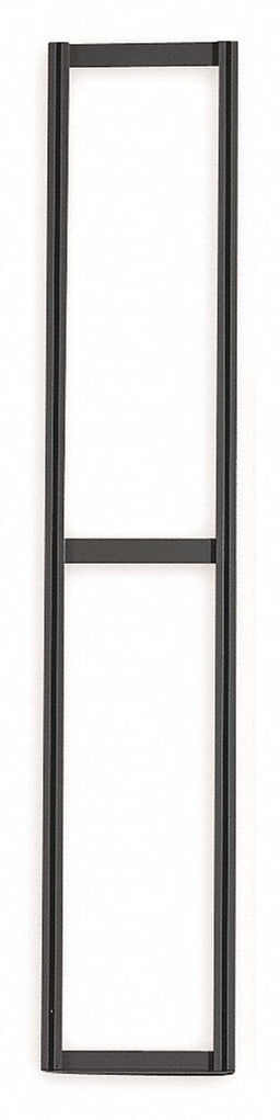 Tip Out Bin Wall Frame W24 In H70 In Blk