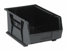 ESD Conductive Bin Black PP 8 in