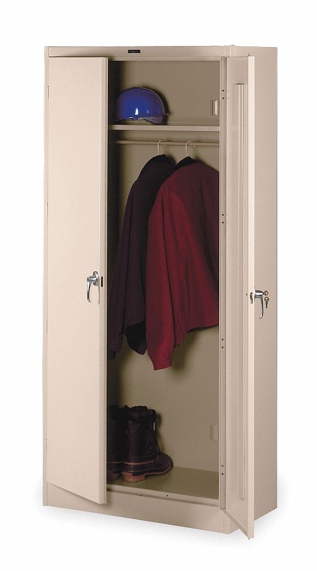 Storage Cabinet 78 x36 x18 Sand 1Shlv