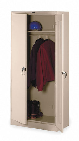 Storage Cabinet 78 x36 x18 Sand 1Shlv