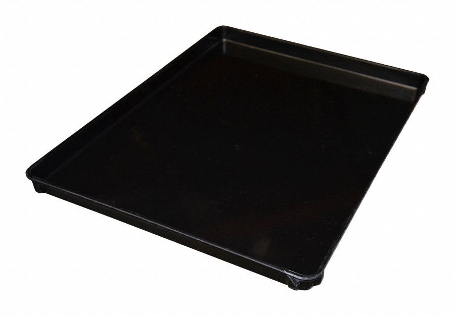 Stacking Tray Black 25 3/8 in 19 3/8 in