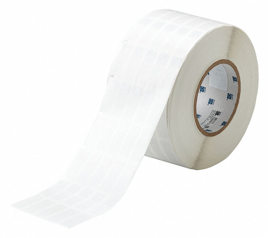 Label 1/2 in W White/Translucent Vinyl