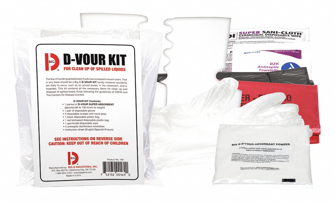 Bodily Fluid Spill Disposal Kit