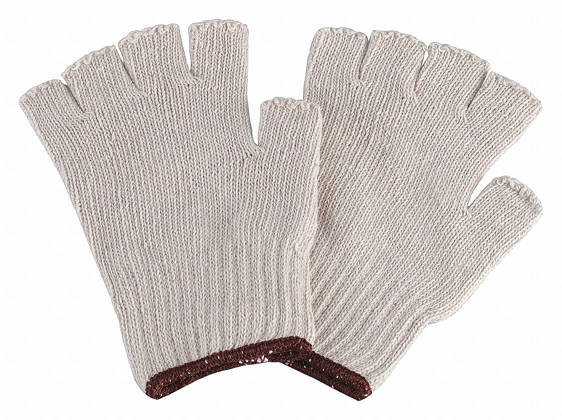 D1766 Knit Gloves Beige XL PR