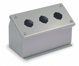 PushButtonEnclosure 30mm 3Holes Steel