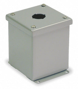 PushButtonEnclosure 22mm 1Hole CarbSteel