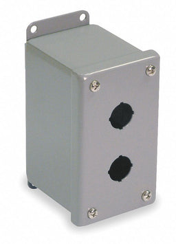 PushButtonEnclosure 22mm 2Hole CarbSteel