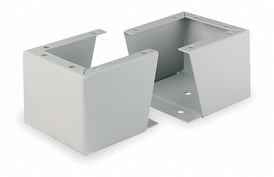 Enclosure Stand Gray 12 In H x 8 In D