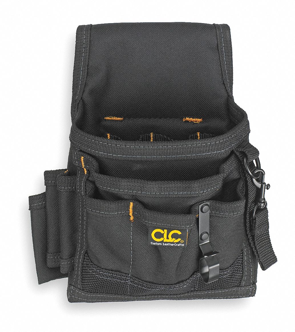 Black Tool Pouch Polyester