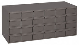Bin Cab 24GrayDrwr Gry 17 H GrayDrwr