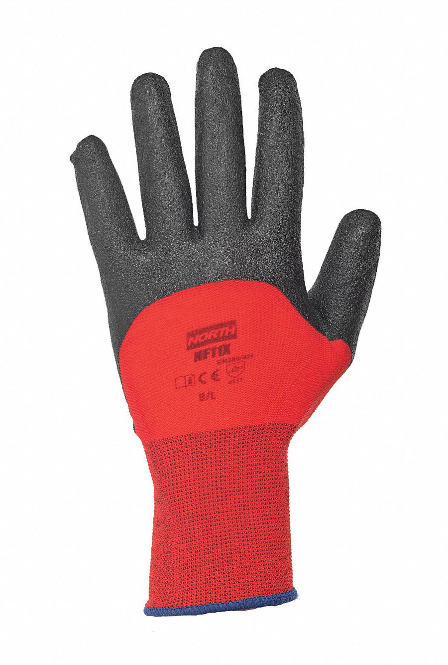 Coated Gloves XS Black/Red PR