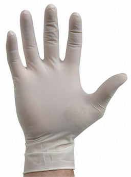 D1847 Disposable Gloves Rubber Latex S PK100