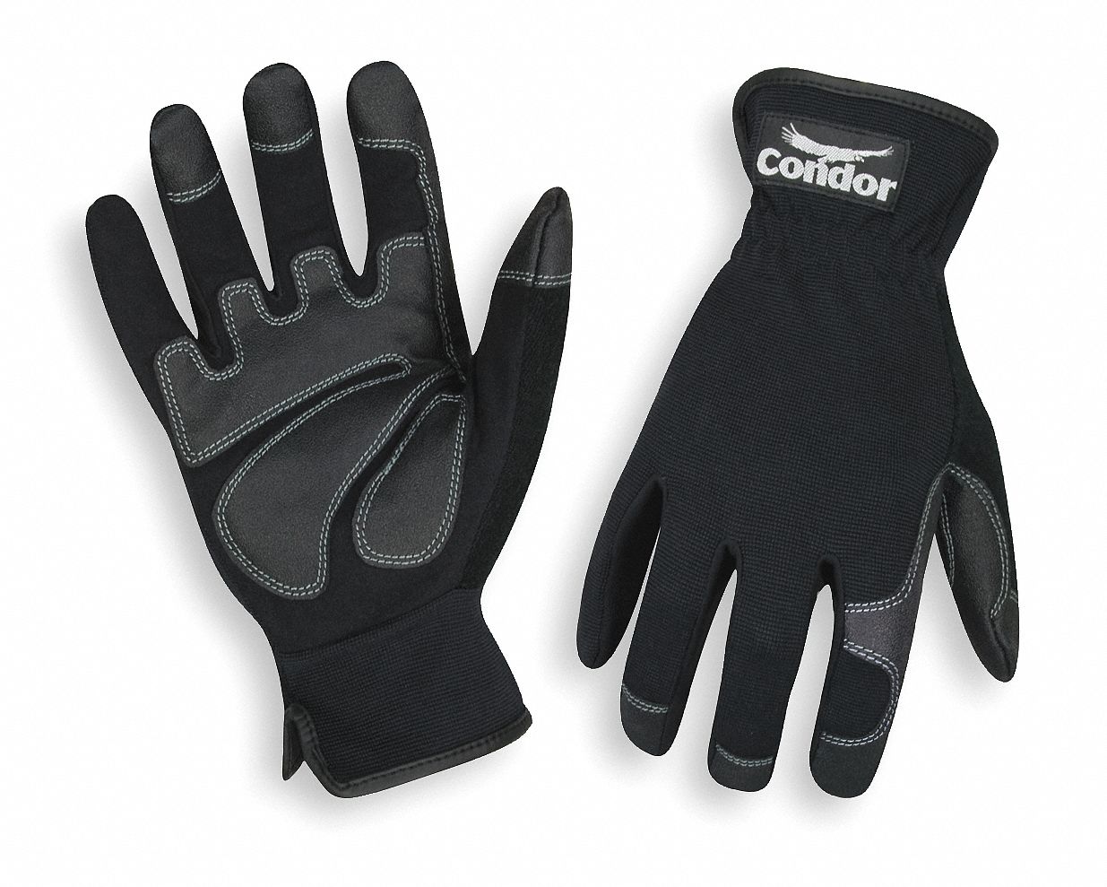 Mechanics Gloves Spandex Full Black S PR