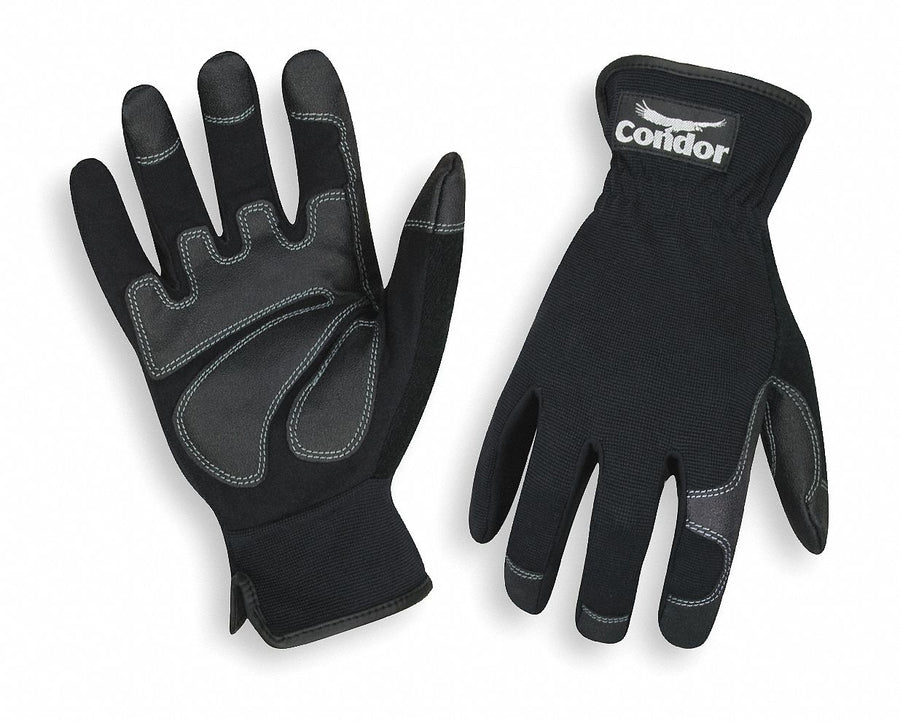 Mechanics Gloves Spandex Full Black S PR