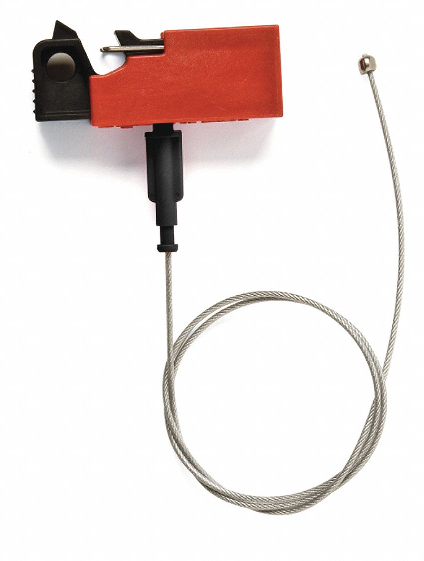 Breaker Lockout Snap On Nylon 2Ft Cable