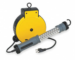 Cord Reel w/Lamp LED 25ft 18AWG 120VAC