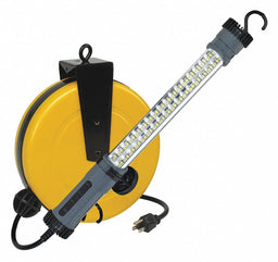 Cord Reel w/Lamp LED 40ft 18AWG 120VAC