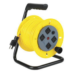 Cord Reel 40ft 14 AWG Receptacle 120VAC