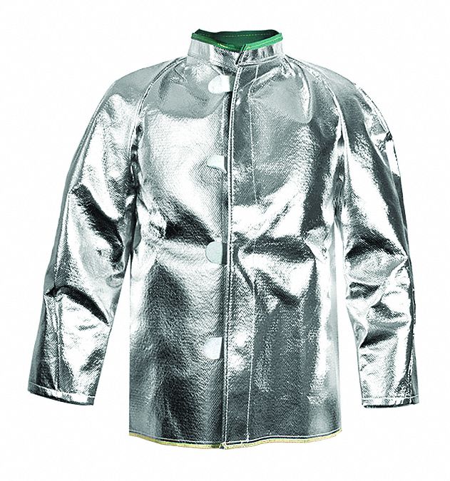 D1267 Aluminized Coat 2XL Carbon Kevlar(R)