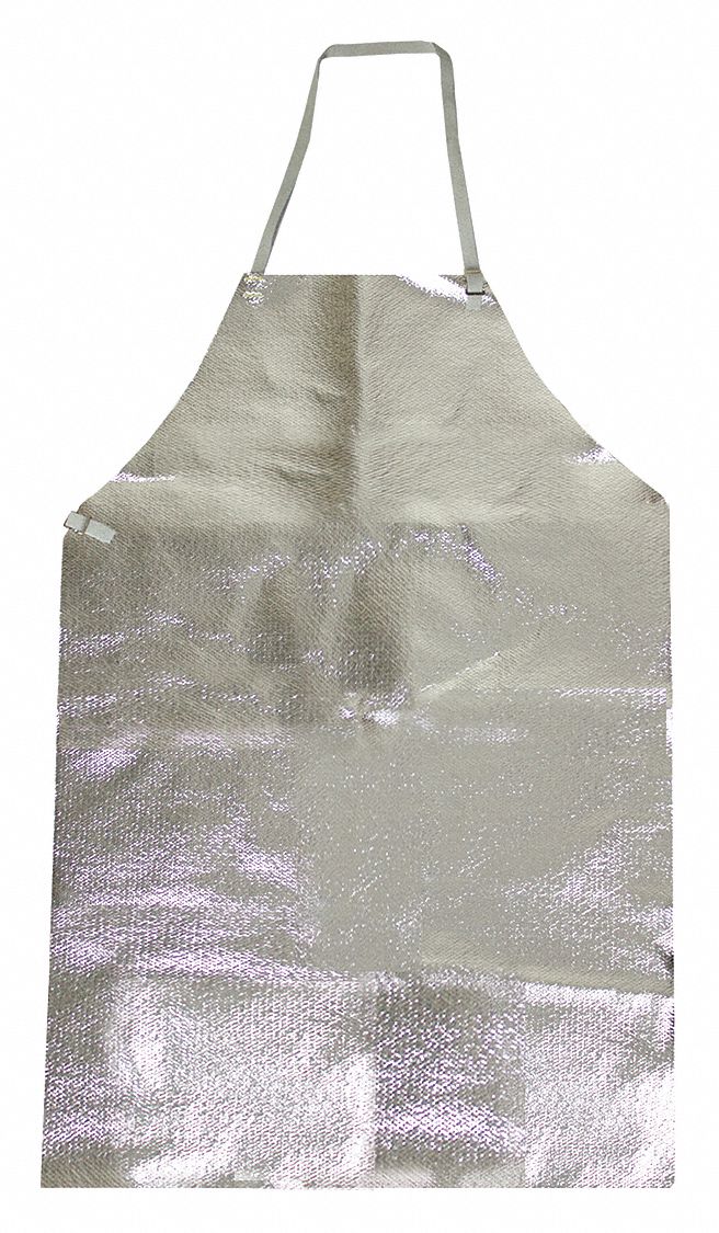 Bib Apron Aluminized 36 in L 24 in W