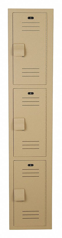 K7520 Lckr 3x1Lckr Beige 72 x12 x18 Assm