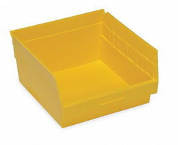 E5731 Shelf Bin Yellow Polypropylene 6 in