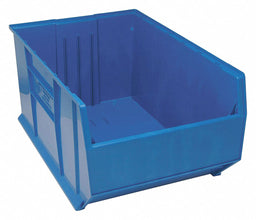 E6588 Bin Blue Polypropylene 17 1/2 in