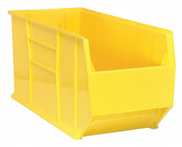 E6586 Bin Yellow Polypropylene 17 1/2 in