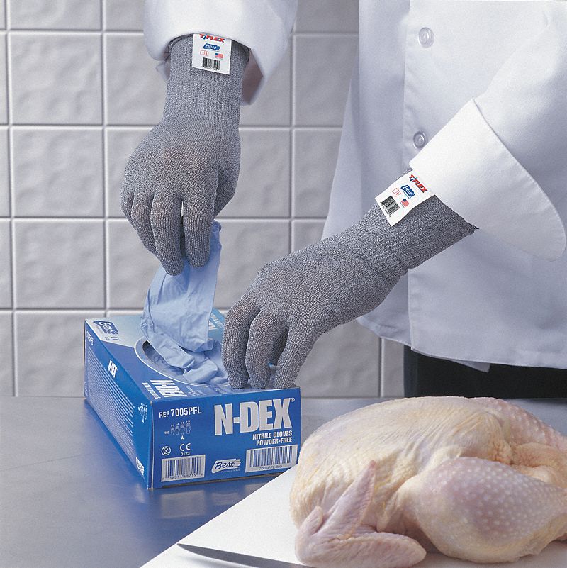 D2081 Coated Glove Light Gray 10