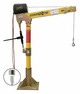 Davit Crane Kit 1200 lb 22 to 66in Reach