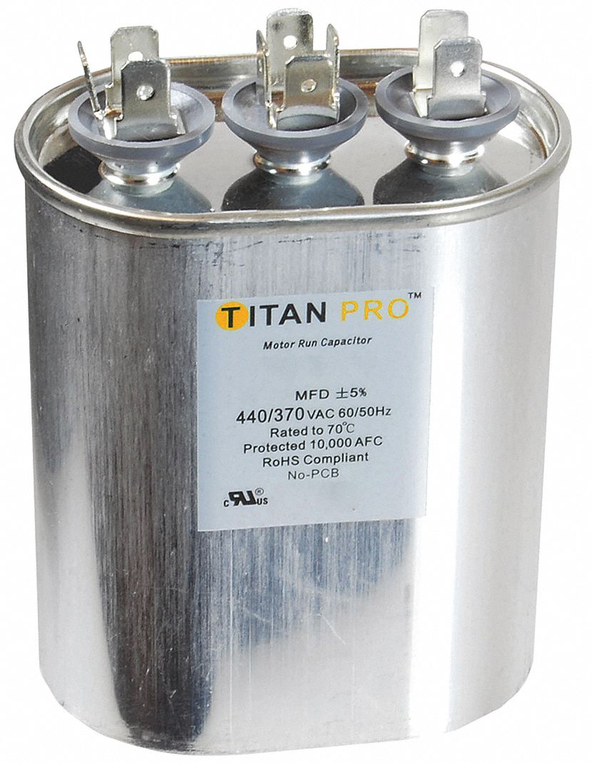 Dual Run Capacitor 25/5 MFD 3 61/64 H