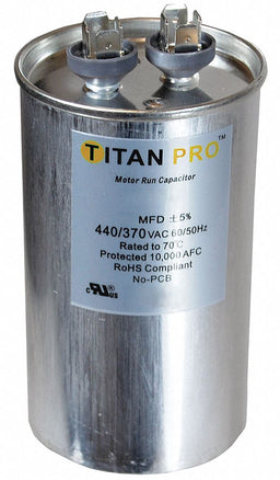 Motor Run Capacitor 50 MFD 5 15/64  H